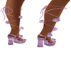 purpel schoes