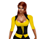 corset jenna yellow