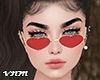 Red Heart Glass