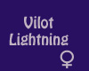 Violet Lightning Skin