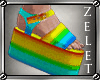|LZ|Rainbow Pride Sandal