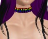 rainbow pride collar