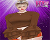 K* Sweater Brown Cute