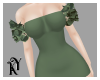K - Green Floral Dress