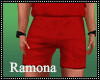 Red Summer Shorts