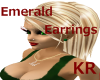 *KR-Emerald Earrings