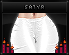 White Leather Pants RL