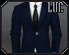 [luc] suit jacket navy