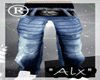 [Alx]Blue White Pant
