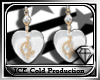 [ICP] Pearl heart earing
