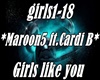 Maroon5 ft. Cardi B