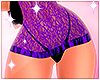 Lace dress purple
