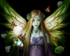 3D Green Butterfly Queen