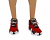Red & Black Tennis Shoes
