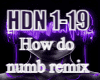 HOW DO NUMB REMIX