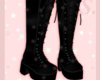 ♡Black Long Boots♡