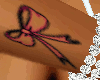 {E} Pink Bow Wrist Tatt