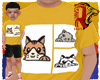 🦁 CAT shirt kid