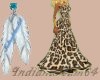 (i64)Animal Ball Gown