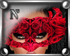 "N Mask Roses Vamp Goth