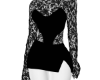 Black Lace Cub Dress
