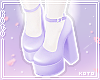 琴. Knee high lilac