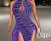 Kimono Dress-Purple