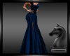 Blue Blush Rose Gown