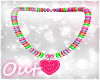 Love U Candy Necklace