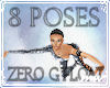 !8 ZeroG Floating Poses
