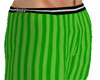 Green Stripe PJ Pants