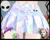 ALIEN holographic skirt