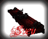 {Sv} Deep Red Club Couch