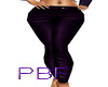 PBF*Purple Leather Pants