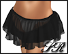 Frills Black Skirt