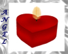 ~A~ Heart Candle