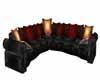 Black L Couch