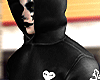 Y2K lost hoodie | Black