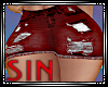 Red Denim Skirt