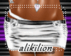 *AL* Silver Mini Skirt!