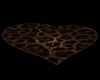 KHB~leopard heart rug