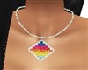 RAINBOW STONES NECKLACE