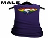 Purple SuperGay TankMale