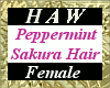 Peppermint Sakura Hair F