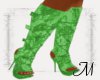 !M! My Color-Green Boots