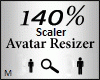 Avatar Scaler 140% Male