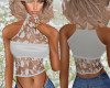 Dink White Lace Top