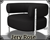 [JR] Black Modern Chair