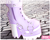 金. Lilac Boots