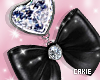 Diamond Bow Earrings